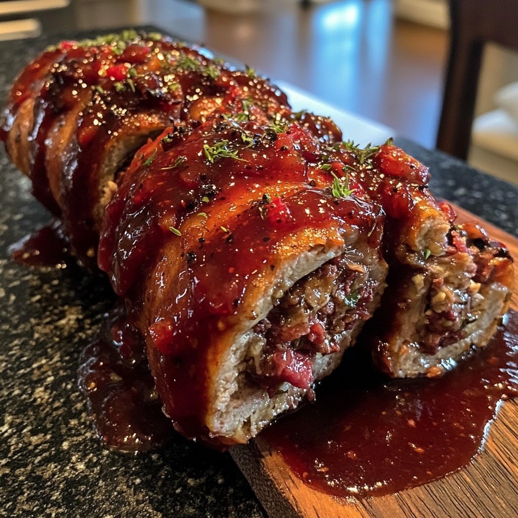 Rinderrouladen mit Rotweinsauce