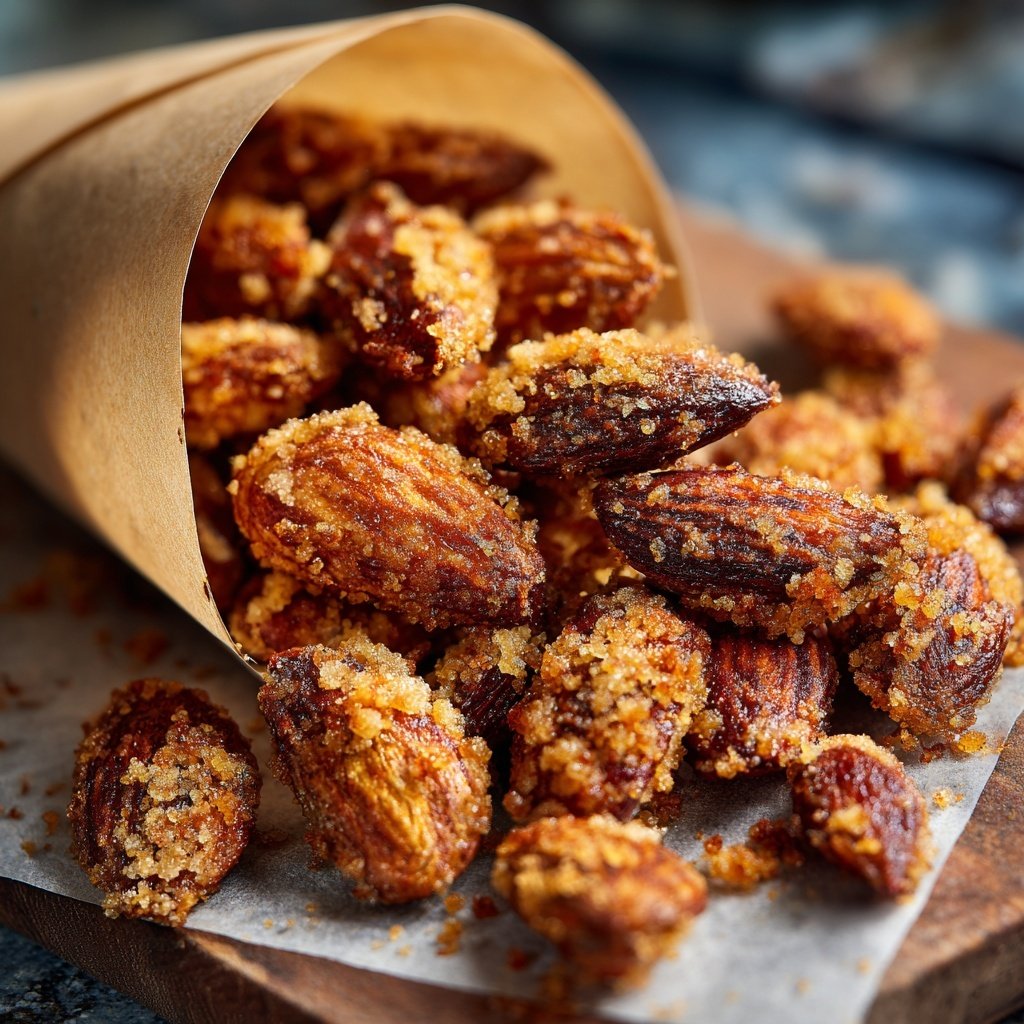 Klassische Gebrannte Mandeln vom Weihnachtsmarkt