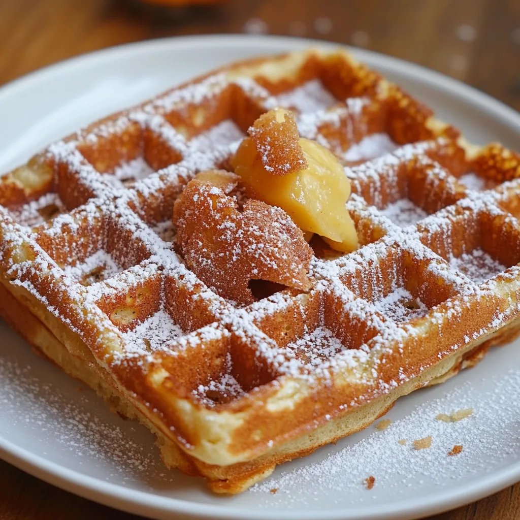 Vegane Waffeln ohne Zucker