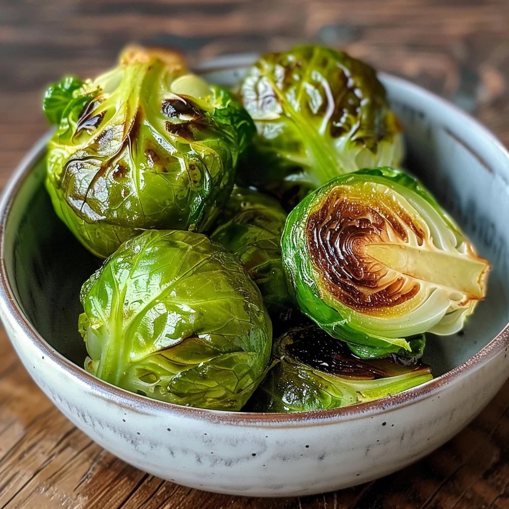 Knusprige Rosenkohl aus der Heißluftfritteuse