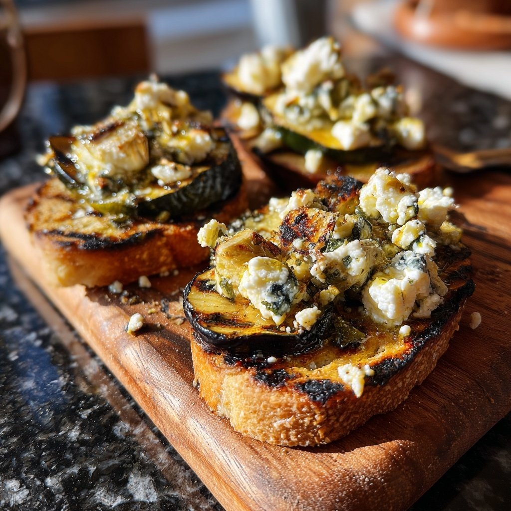 Auberginen und Feta Slider Wunder