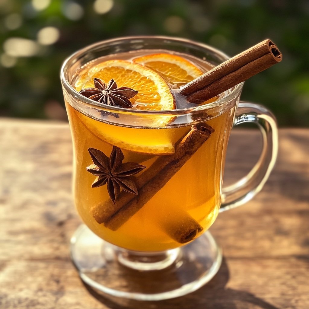 Kinderfreundlicher alkoholfreier Weihnachts-Punsch