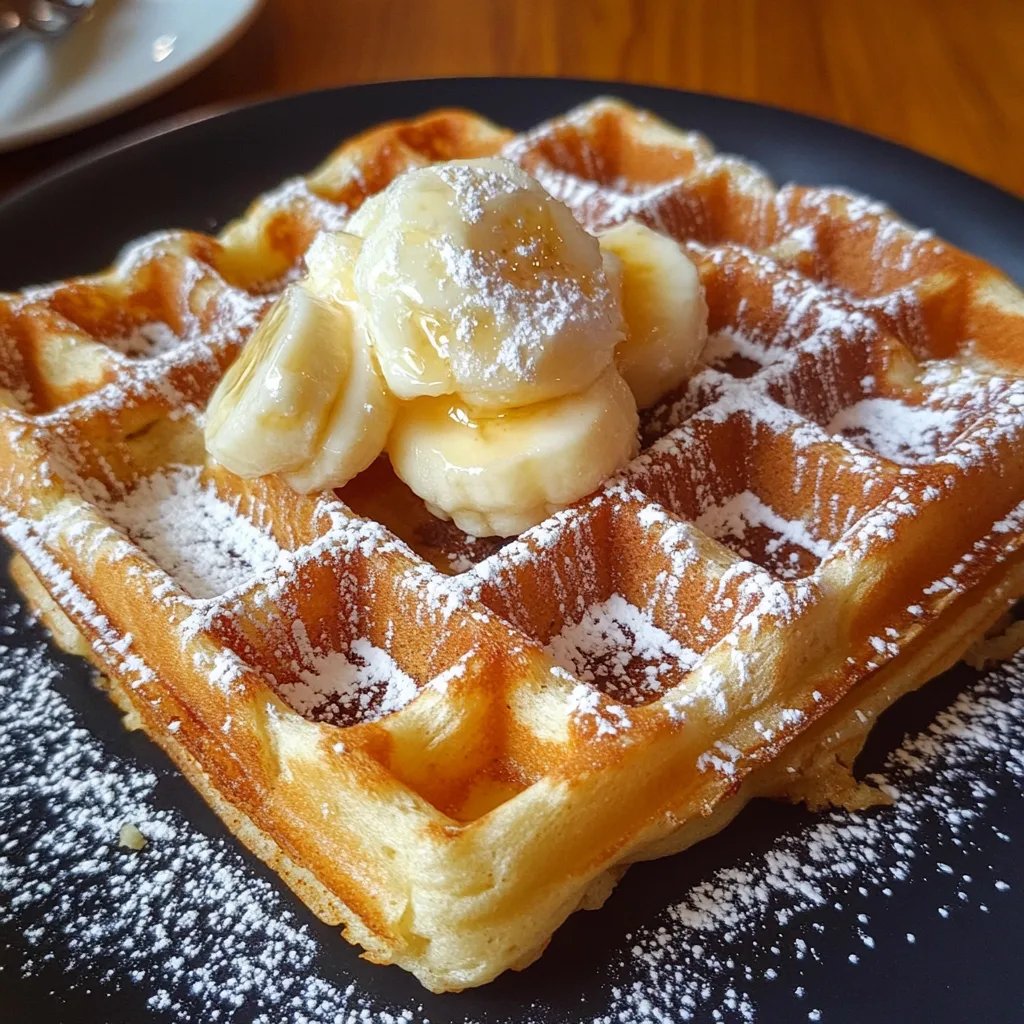 Bananenwaffeln